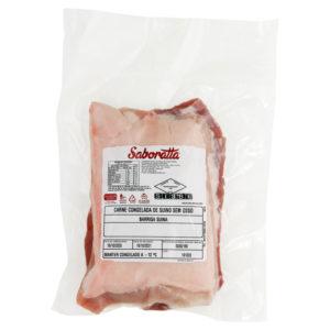 Barriga suína especial porcionada congelada